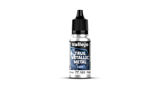 Echtes metallisches Metall – Sterlingsilber (hell) – 18 ml