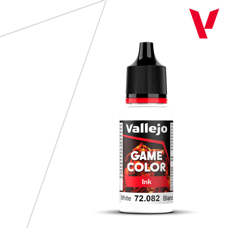 Spielfarbe Tinte Weiß - 18ml