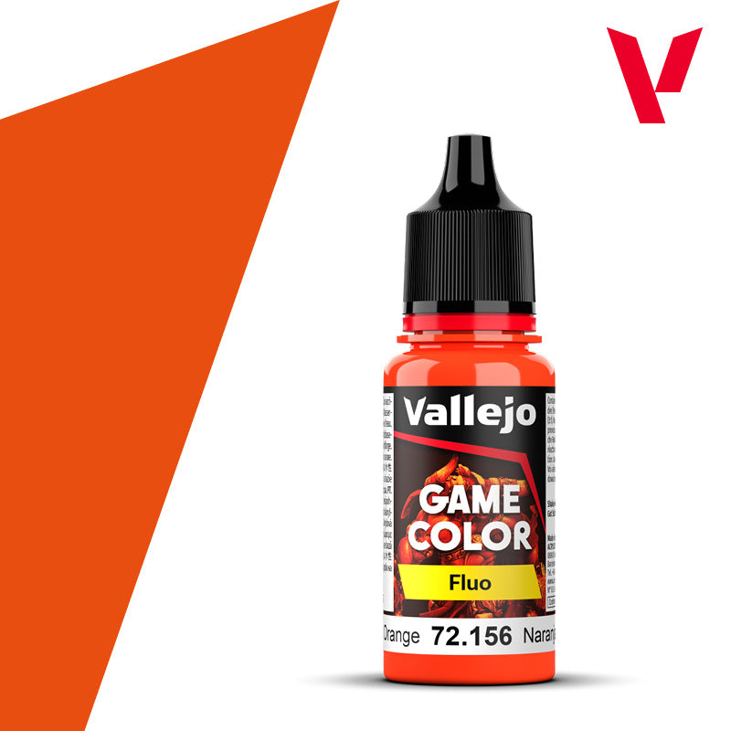 Spielfarbe Fluoreszierendes Orange - 18ml