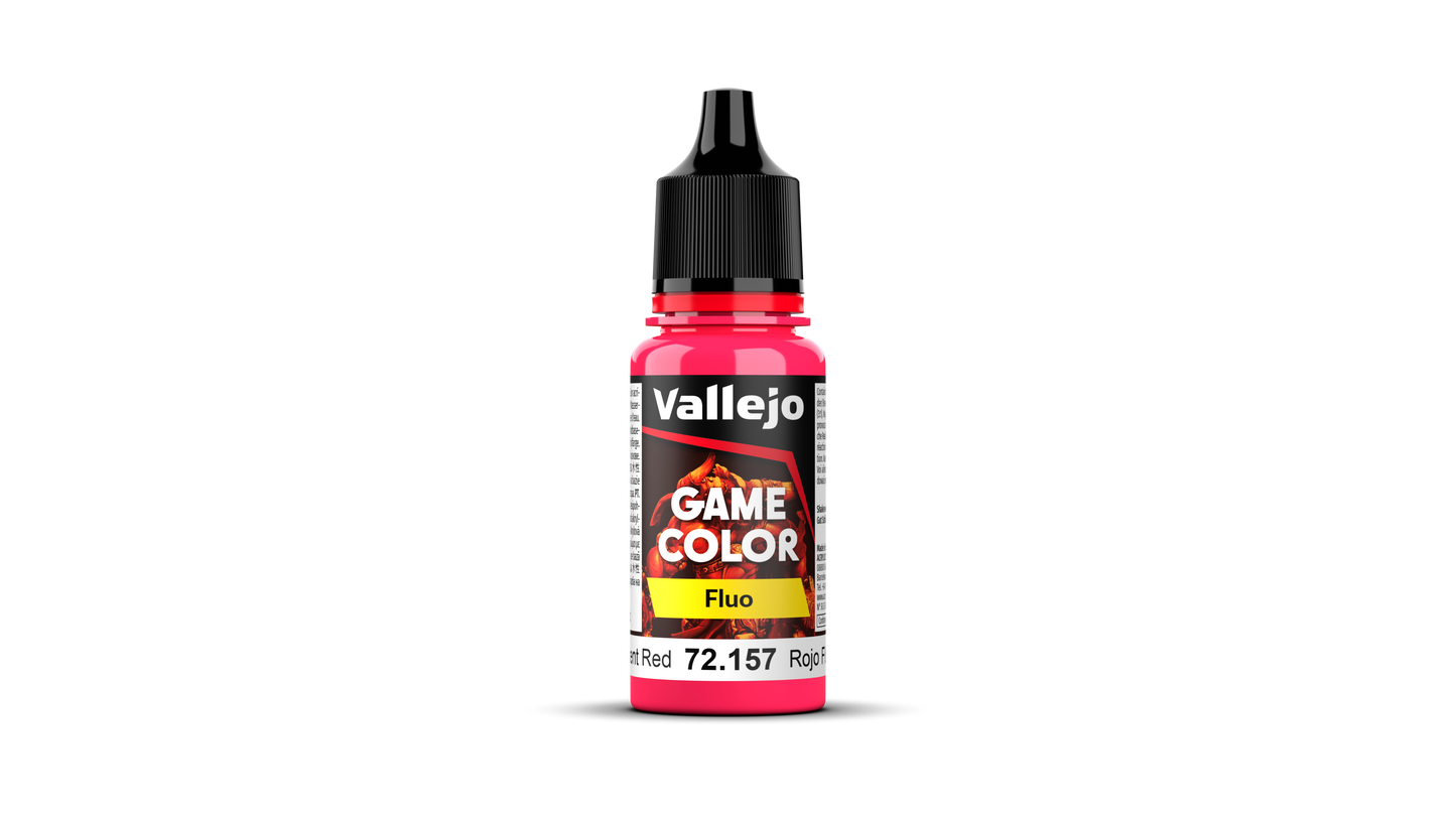 Spielfarbe Fluoreszierendes Rot - 18ml