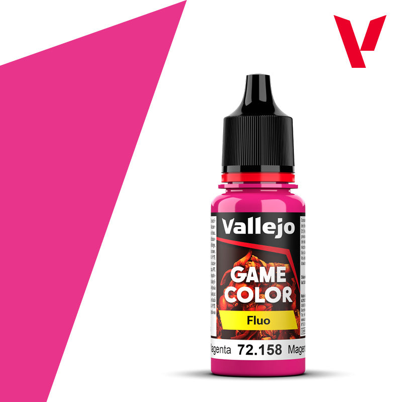 Spielfarbe Fluoreszierendes Magenta - 18ml