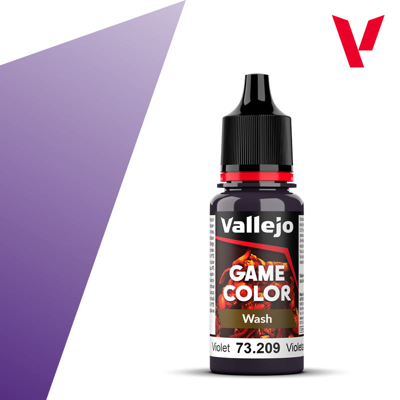 Game Color Wash Violett - 18ml
