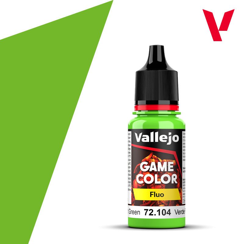 Spielfarbe Fluoreszierendes Grün - 18ml