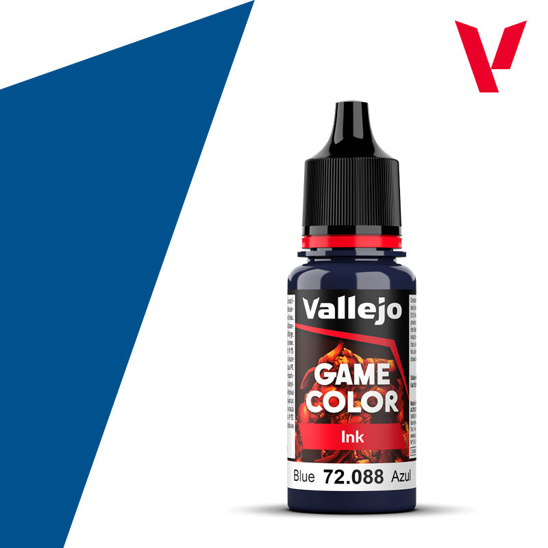 Spielfarbe Tinte Blau - 18ml