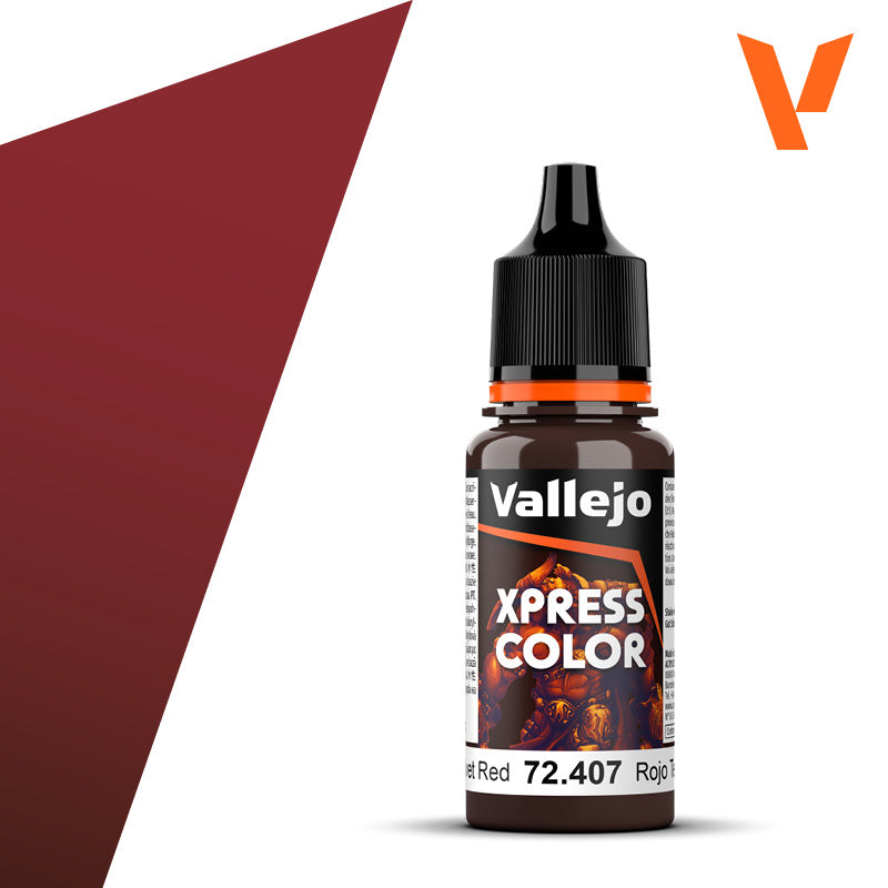 Xpress Farbe Samtrot - 18ml