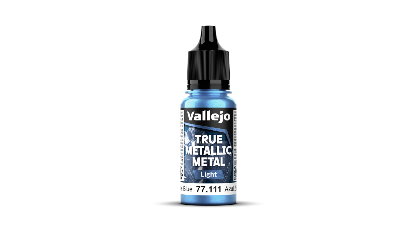Echtes Metallic-Metall-Saphirblau-Set (4)