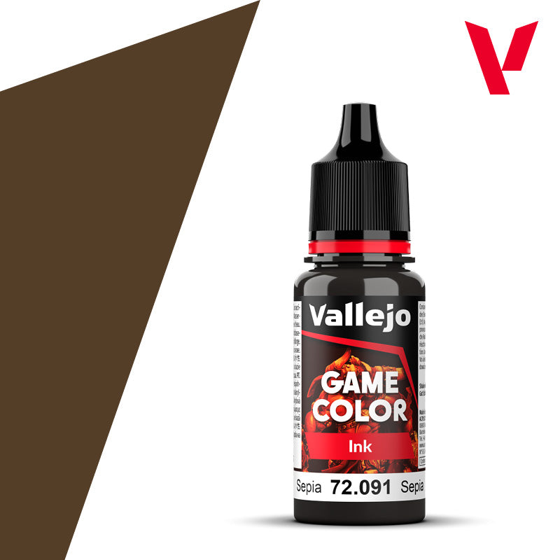 Spielfarbtinte Sepia - 18ml