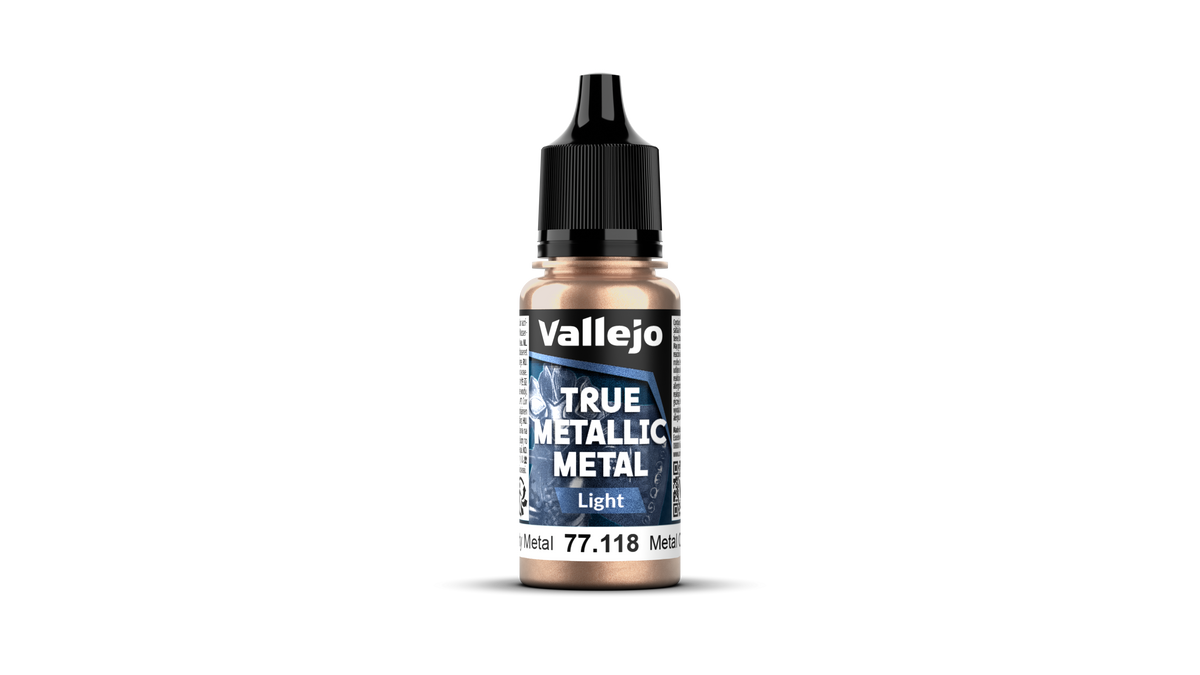 Echtes metallisches Metall – rostiges Metall (hell) – 18 ml