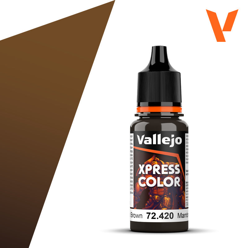 Xpress Farbe Wasteland Brown - 18ml