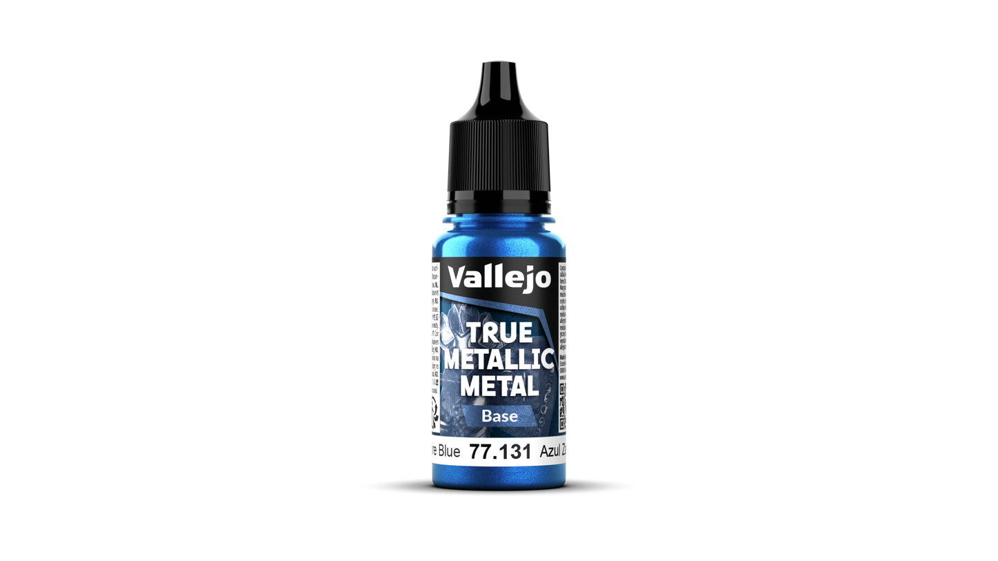 Echtes Metallic-Metall-Saphirblau-Set (4)