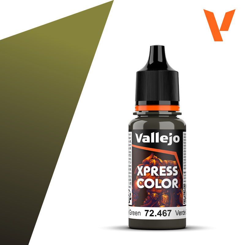 Xpress Farbe Camouflage Grün - 18ml