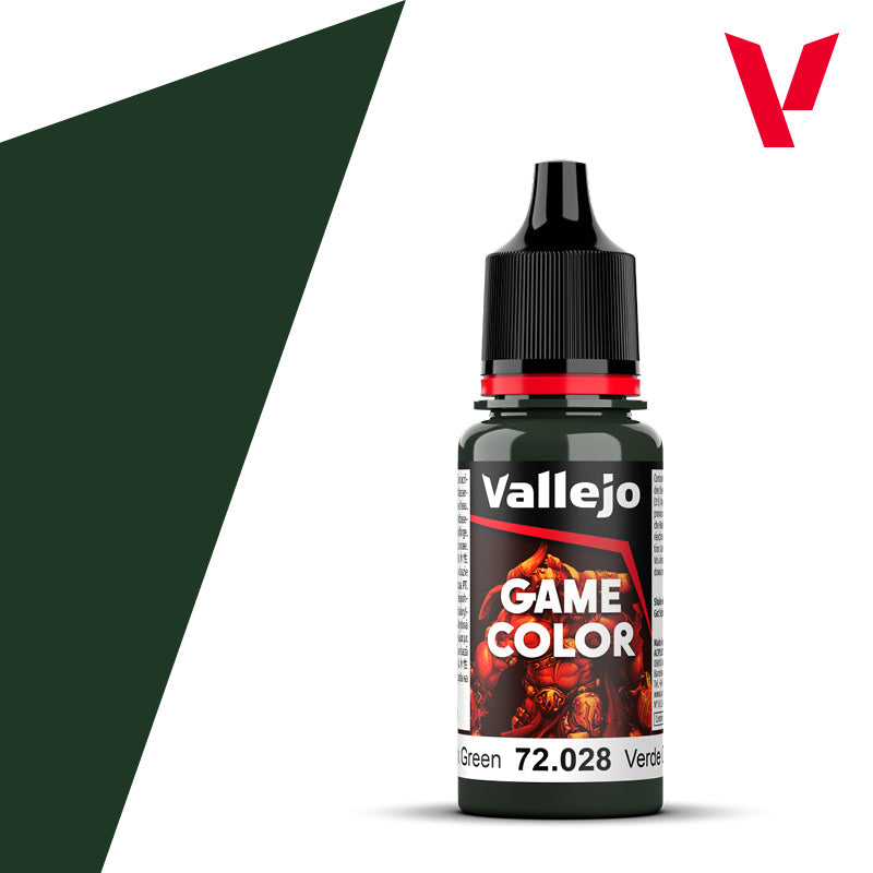 Spielfarbe Dunkelgrün - 18ml