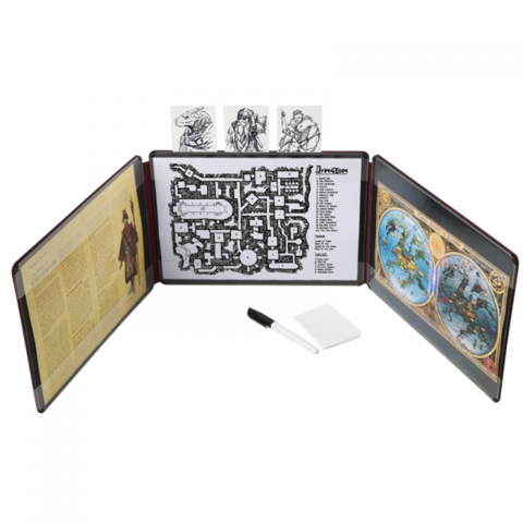 Game Master-Bildschirm - Blutrot