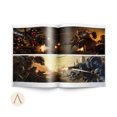 Fallen Frontiers - Kunstbuch (EN)