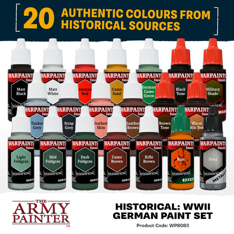 Warpaints Historical: WWII German Paint Set
