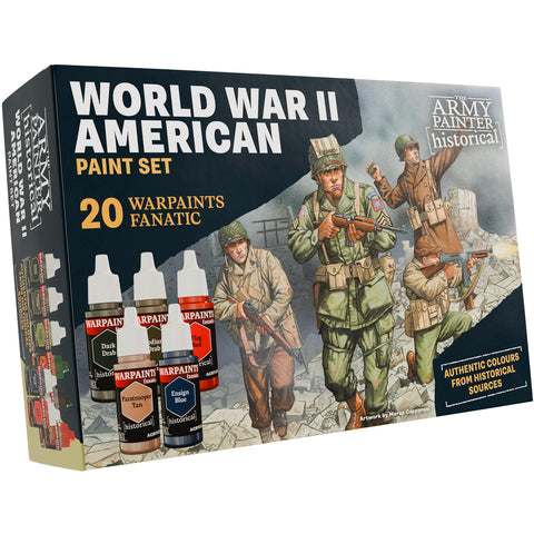 Warpaints Historical: WWII American Paint Set