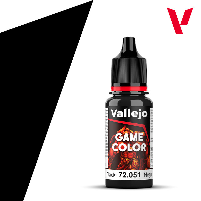 Spielfarbe Schwarz - 18ml