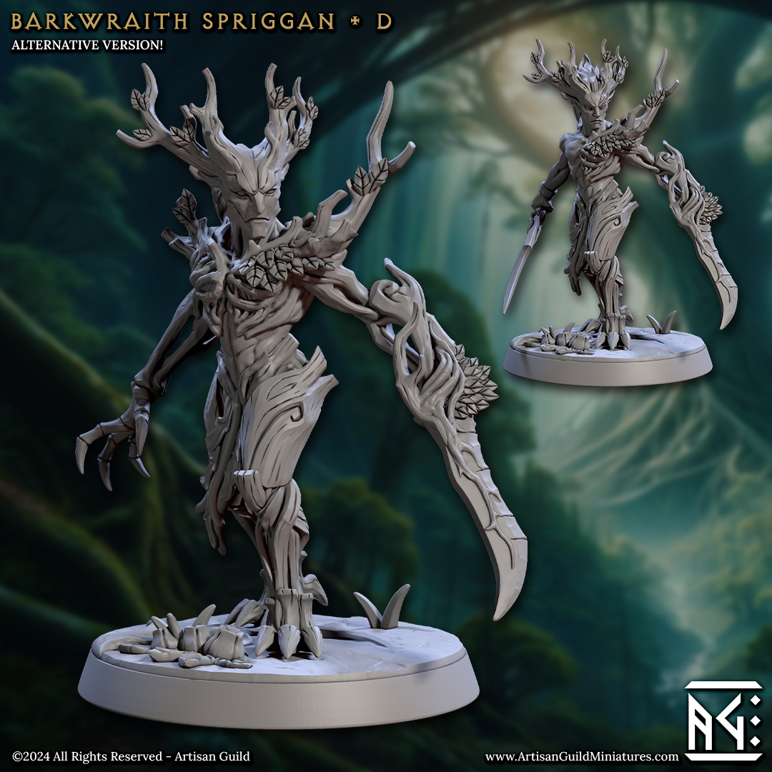 Barkraith-Zweige