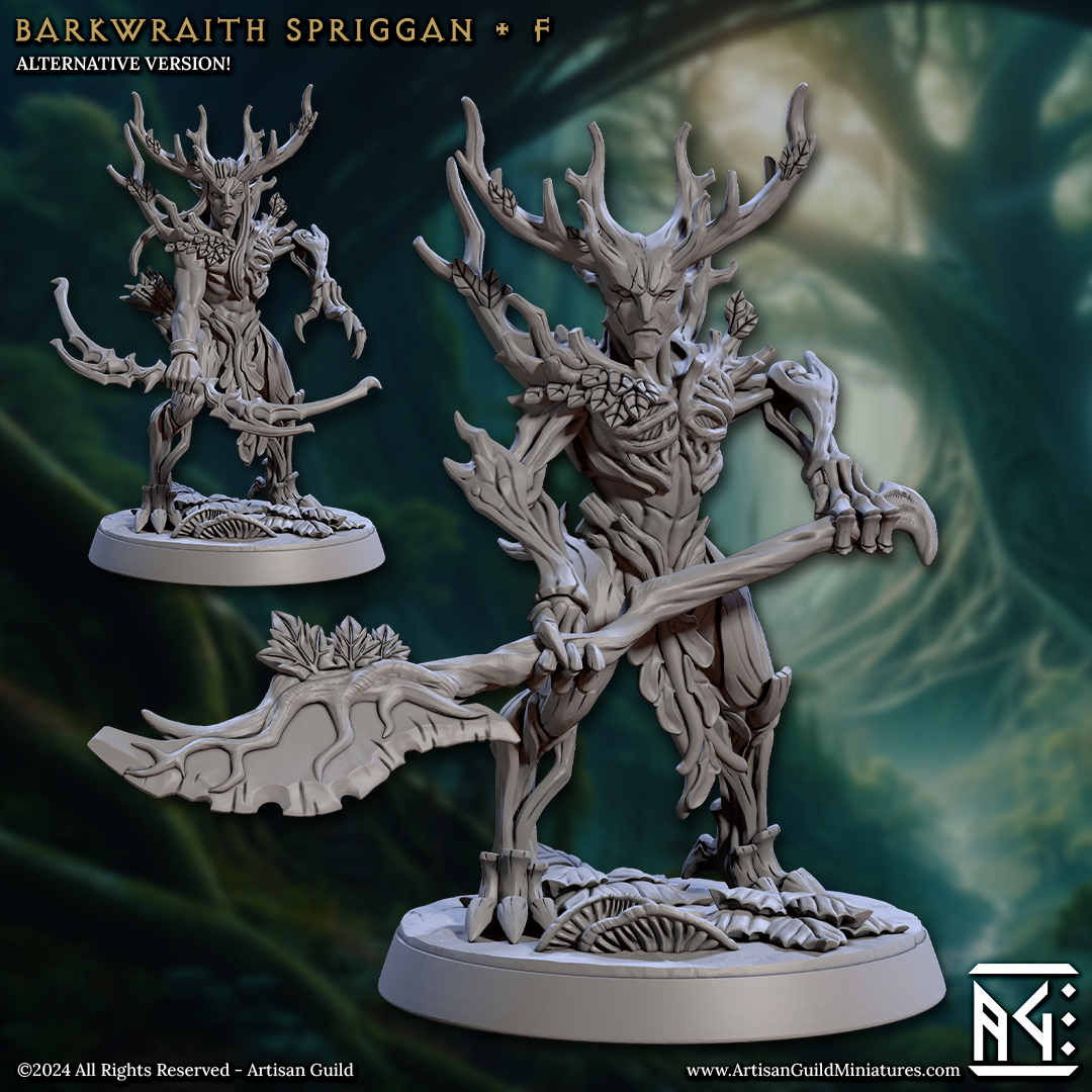 Barkraith-Zweige