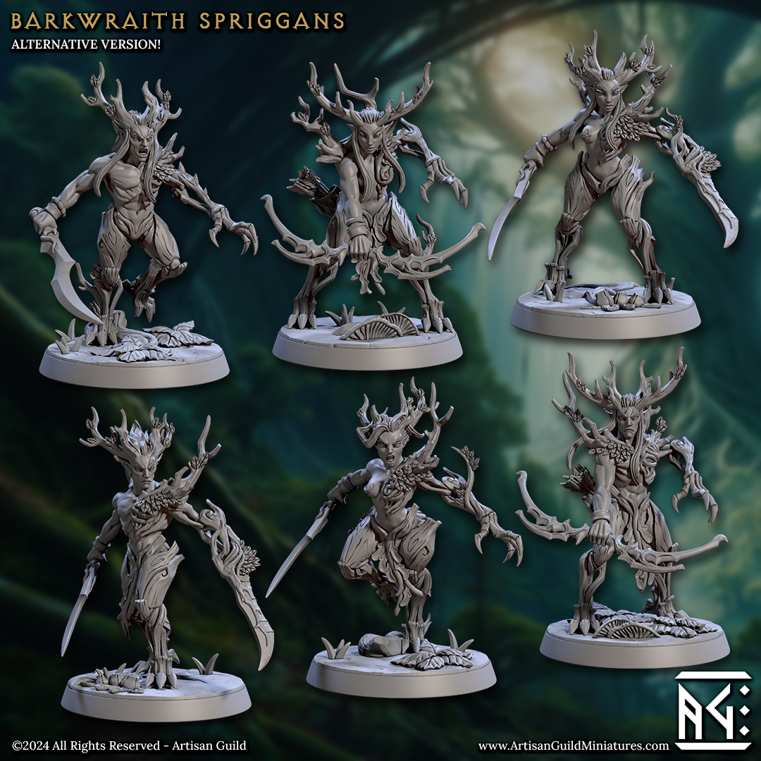 Barkraith-Zweige