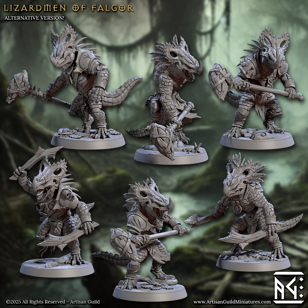 Lizardman of Falgor Set