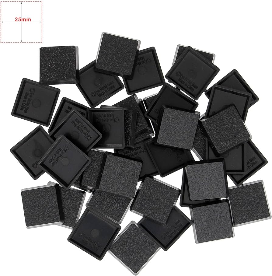 20mm square bases