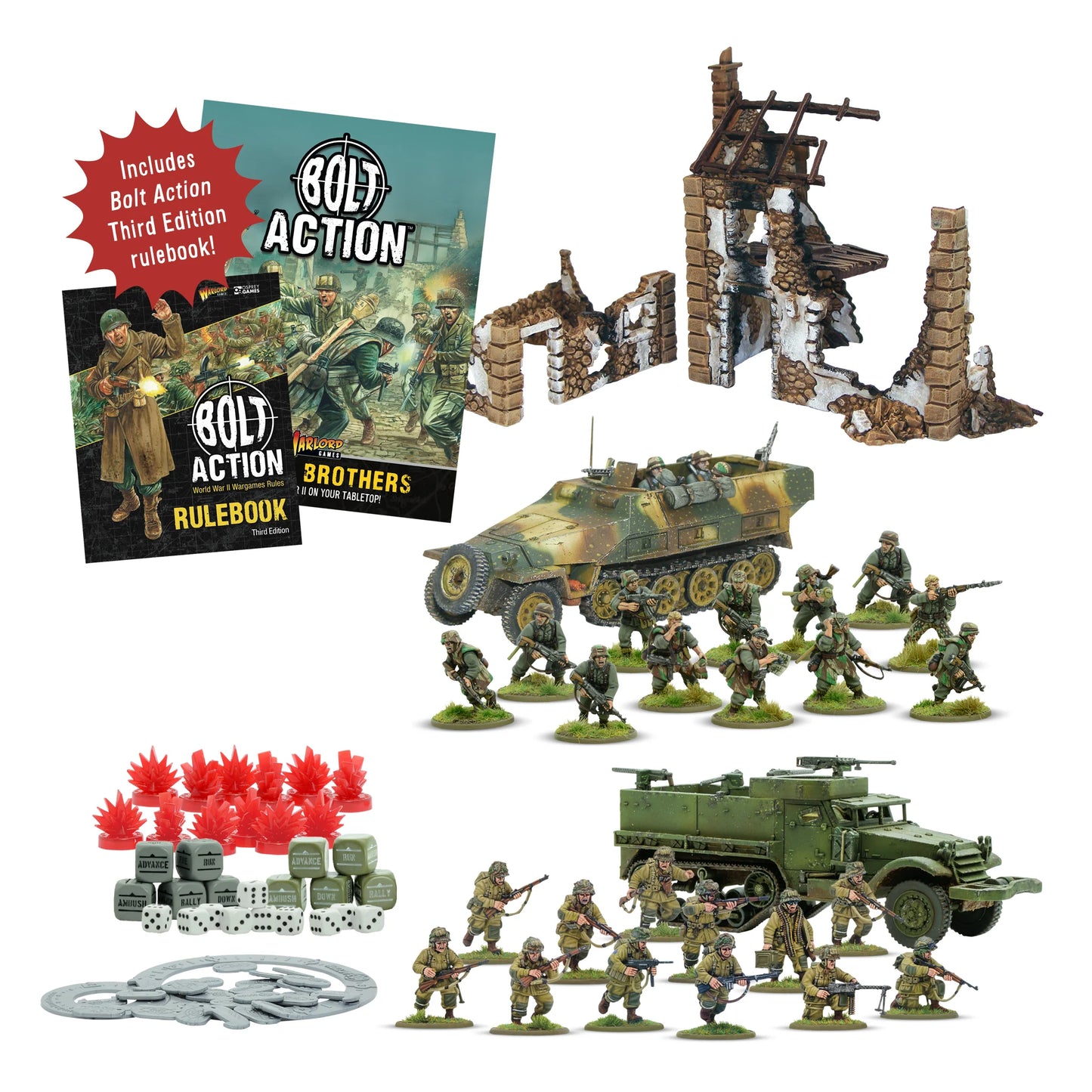 Bolt Action Starter Set - Band of Brothers (dritte Edition)