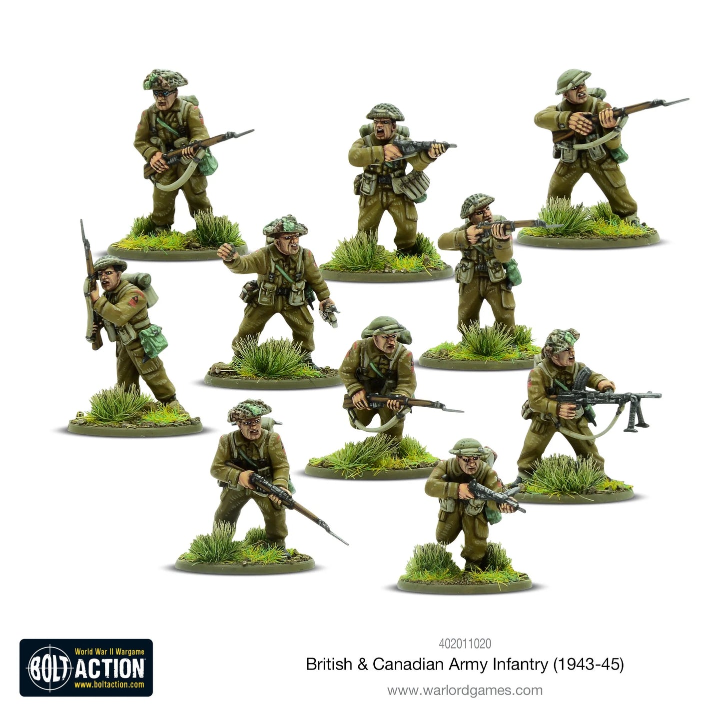 Infanterie der britischen und kanadischen Armee (1943–1945)