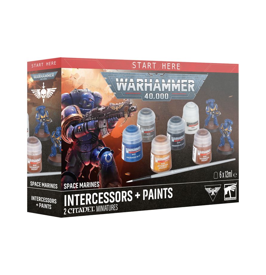 Space Marines: Intercessors + Farben