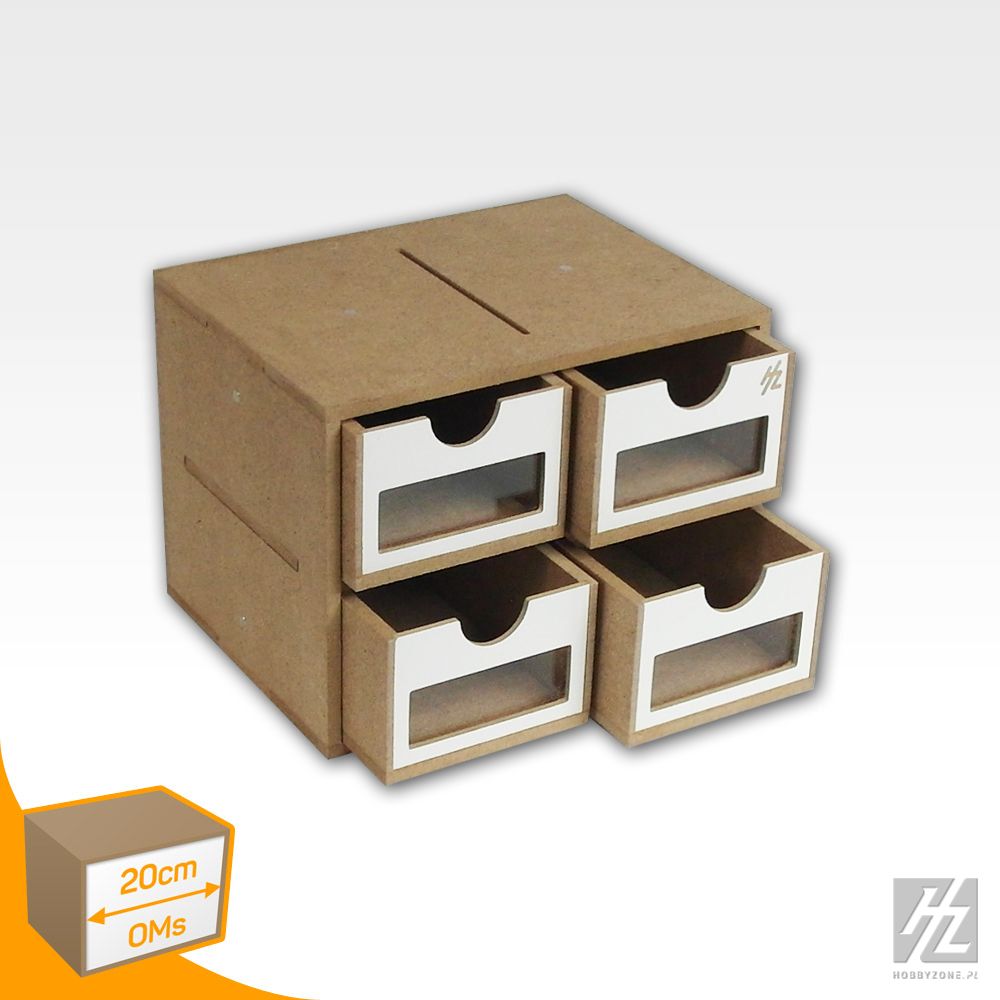 Schubladenmodul x 4