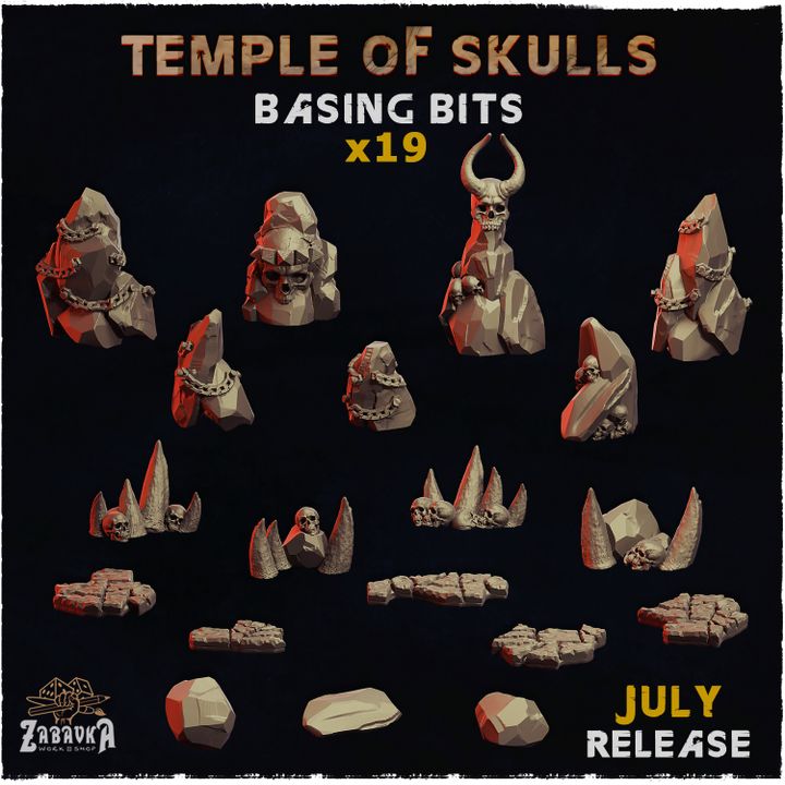 Basing Bits - Tempel der Schädel