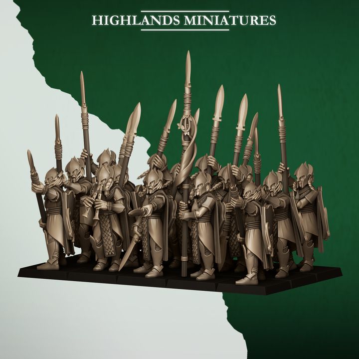 Feral Elf Spearmen