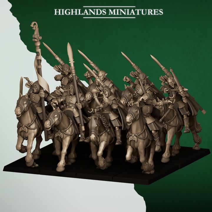 Feral Elf Mounted Archers