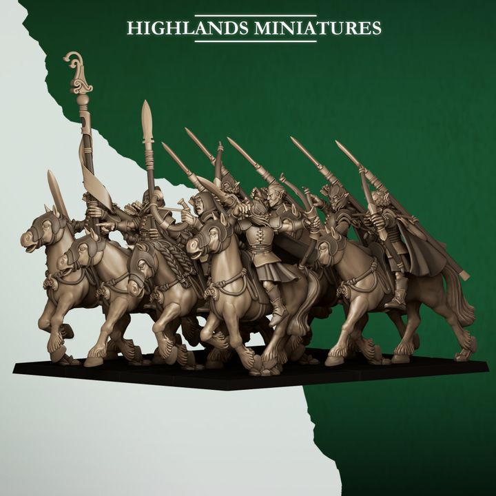 Feral Elf Mounted Archers