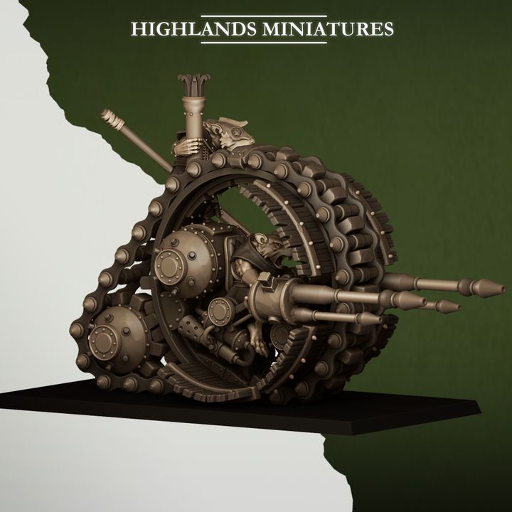 Sewer Vermin Wheeled Engine