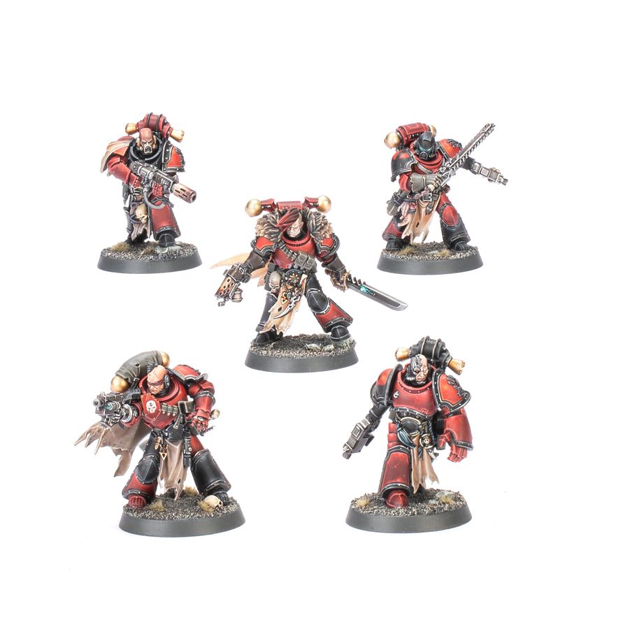 Chaos Space Marines - Rote Korsaren Räuber