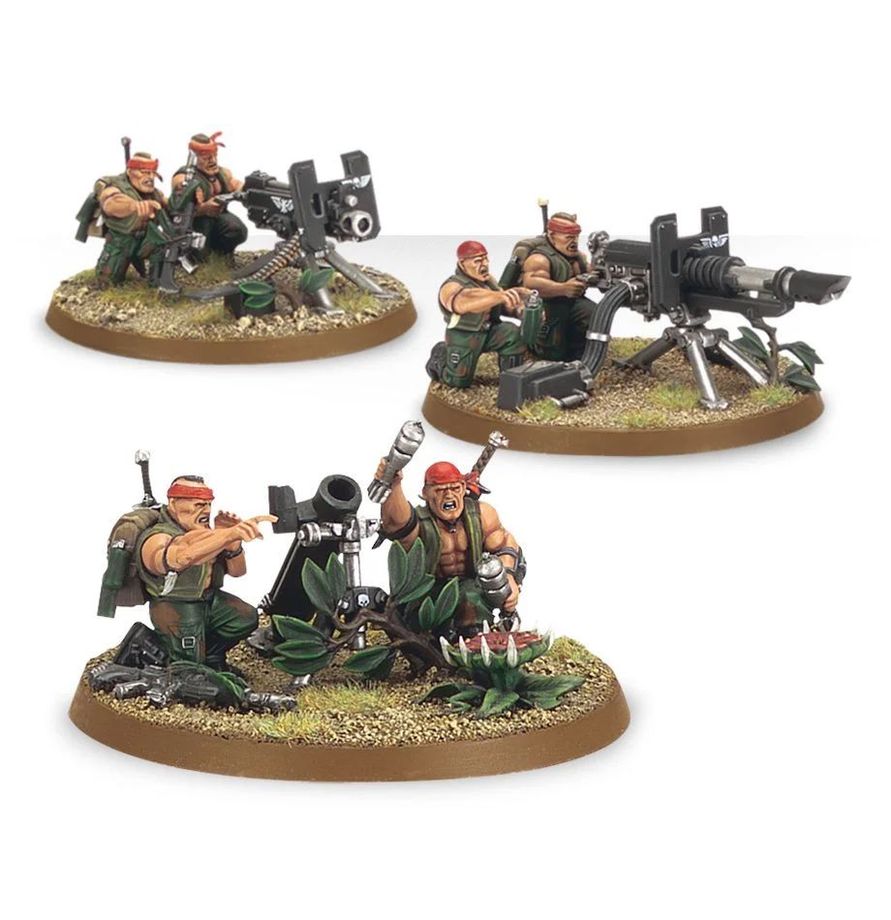 Astra Militarum - Catachan Heavy Weapon Squad - Web Exclusive