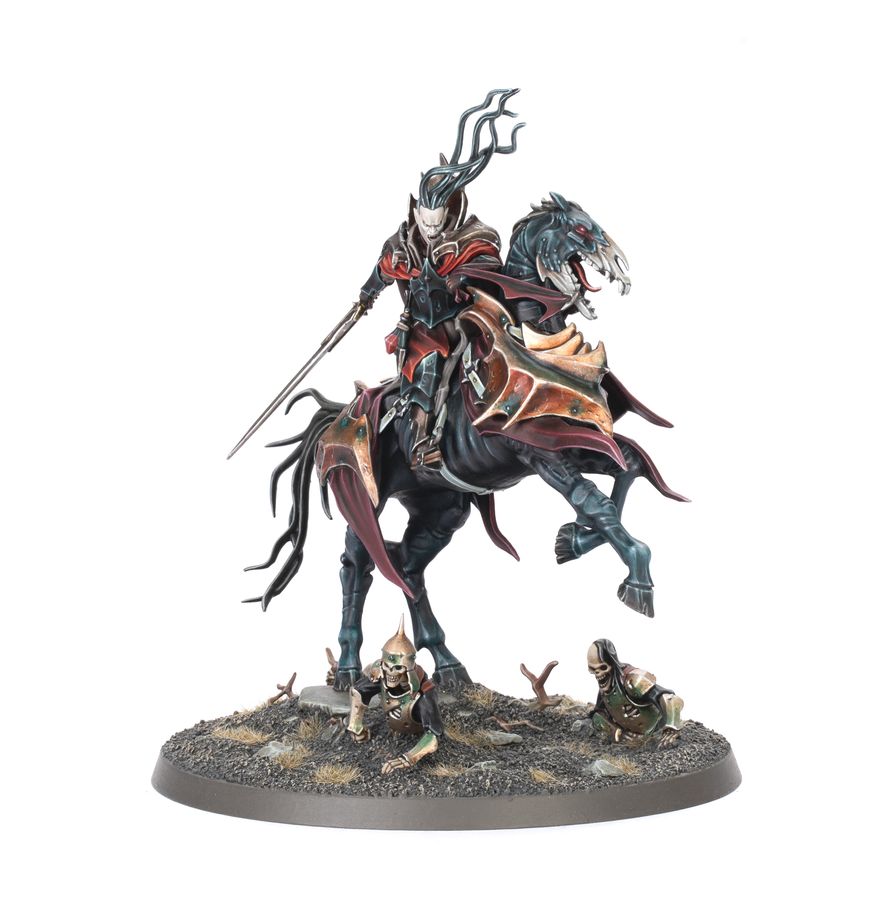 Soulblight Gravelords - Lord auf Albtraumpferd