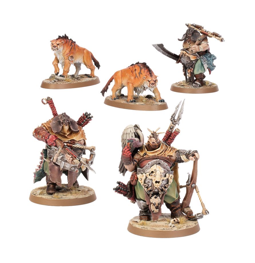 Ogor Mawtribes - Hunters with Sabrefangs
