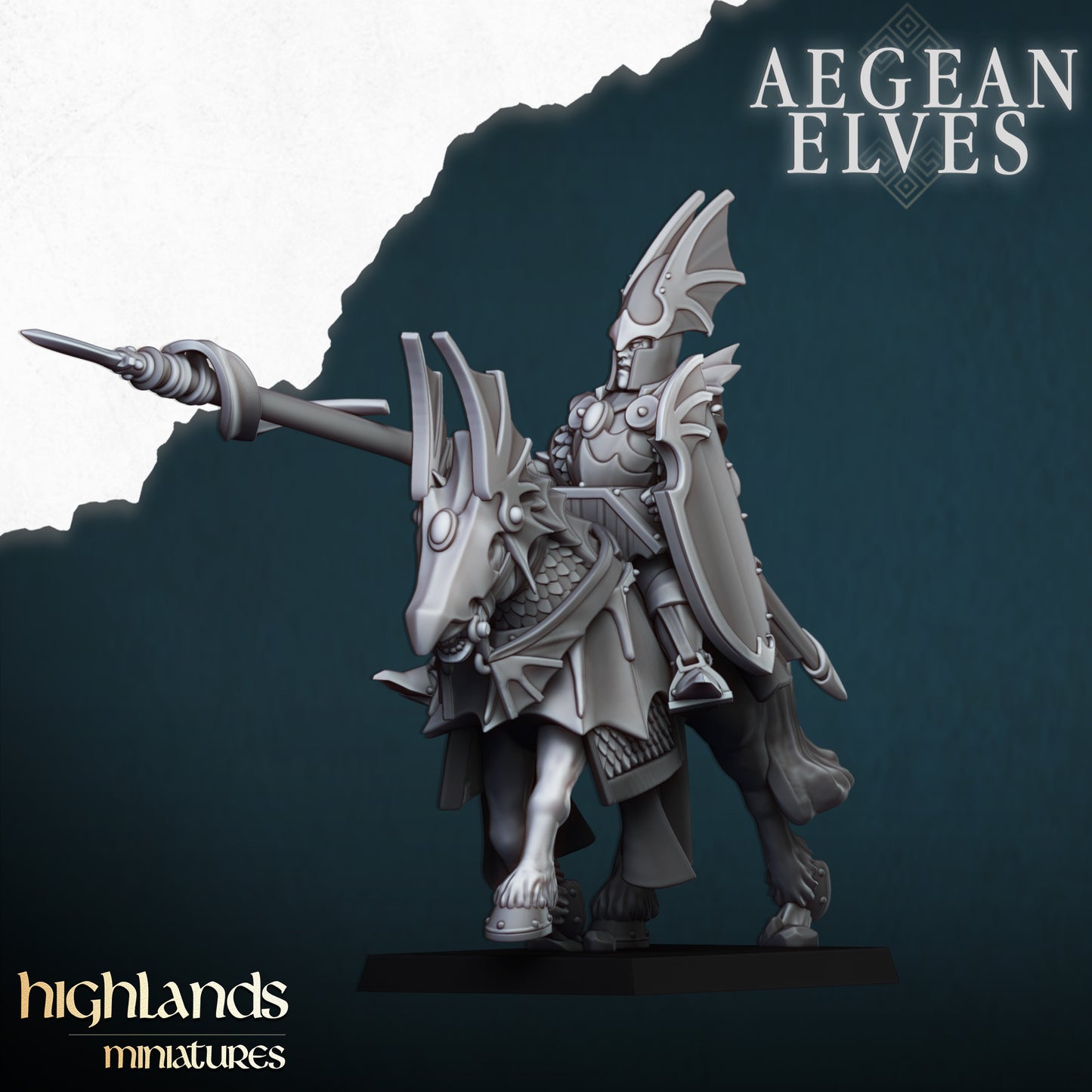 Aegan berittene Drachen
