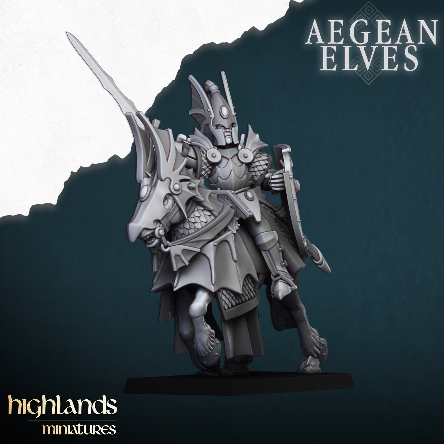 Aegan berittene Drachen