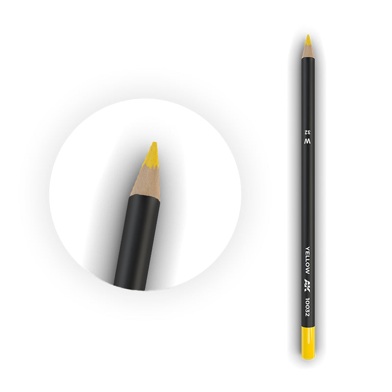 Gelber Verwitterungsstift