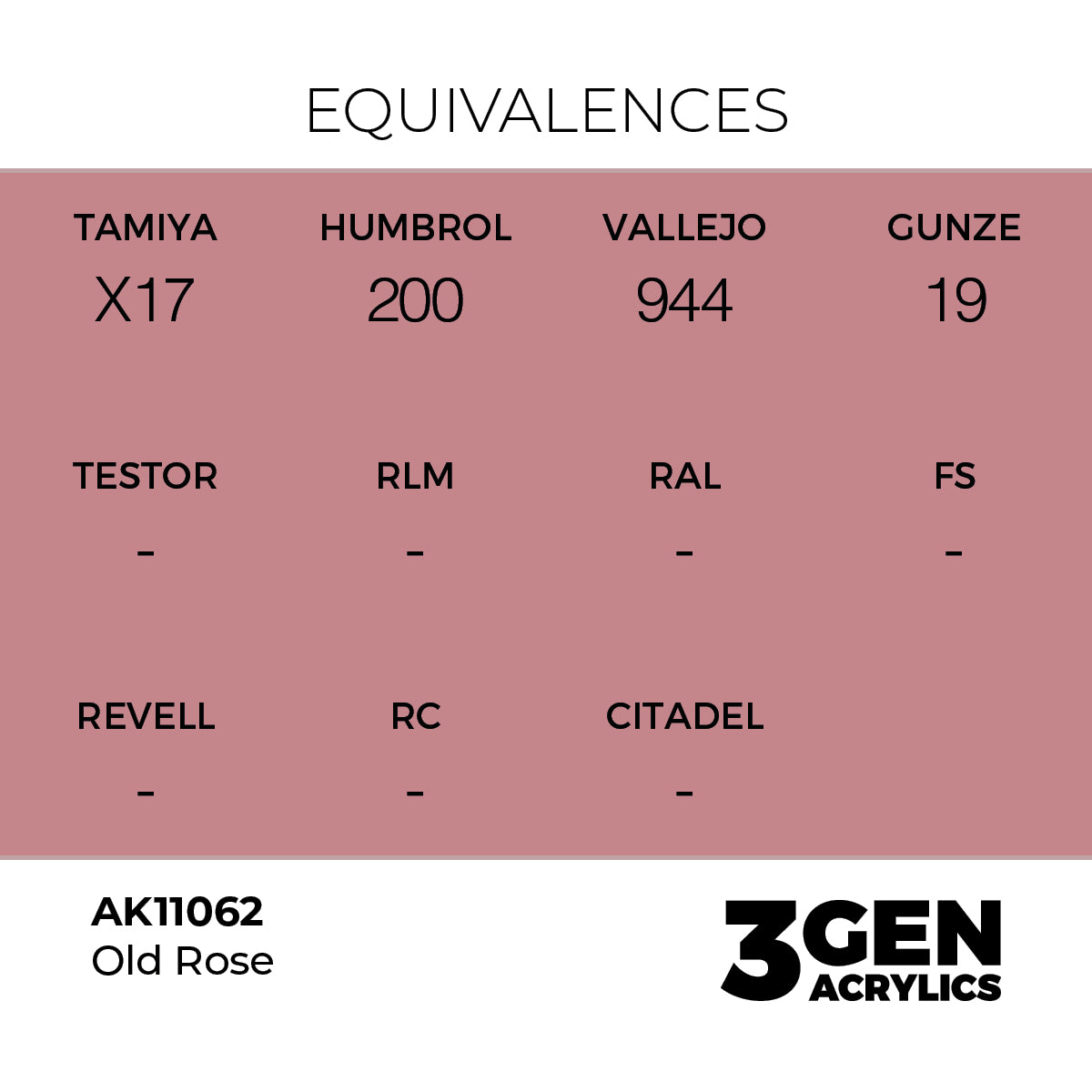 3gen - Old Rose - 18ml