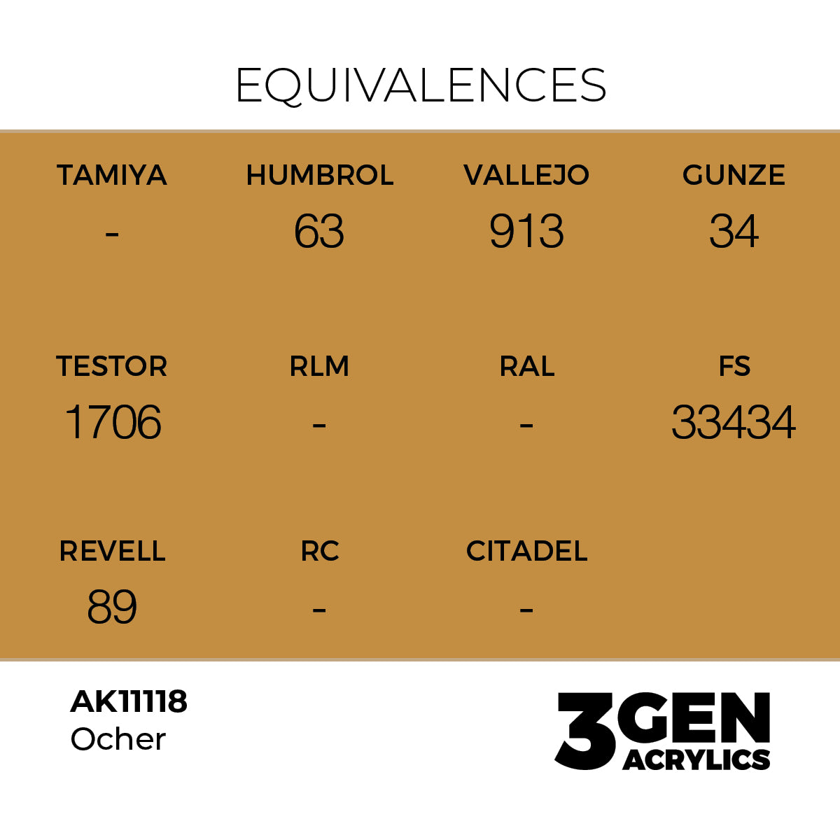 3gen - Ochre - 18ml
