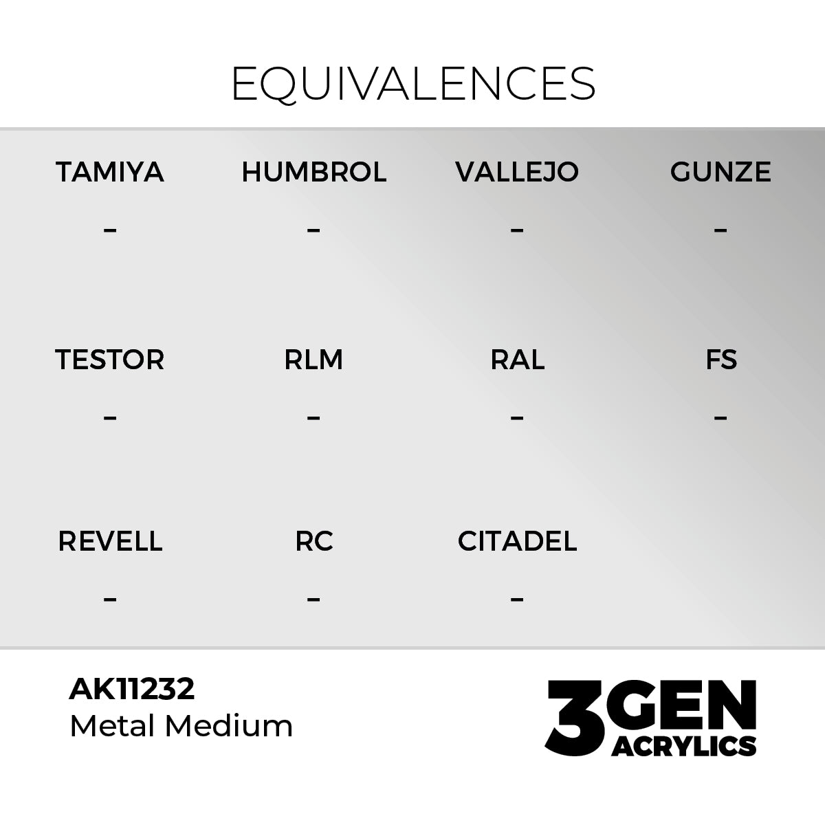 3gen - Metal Medium - 18ml