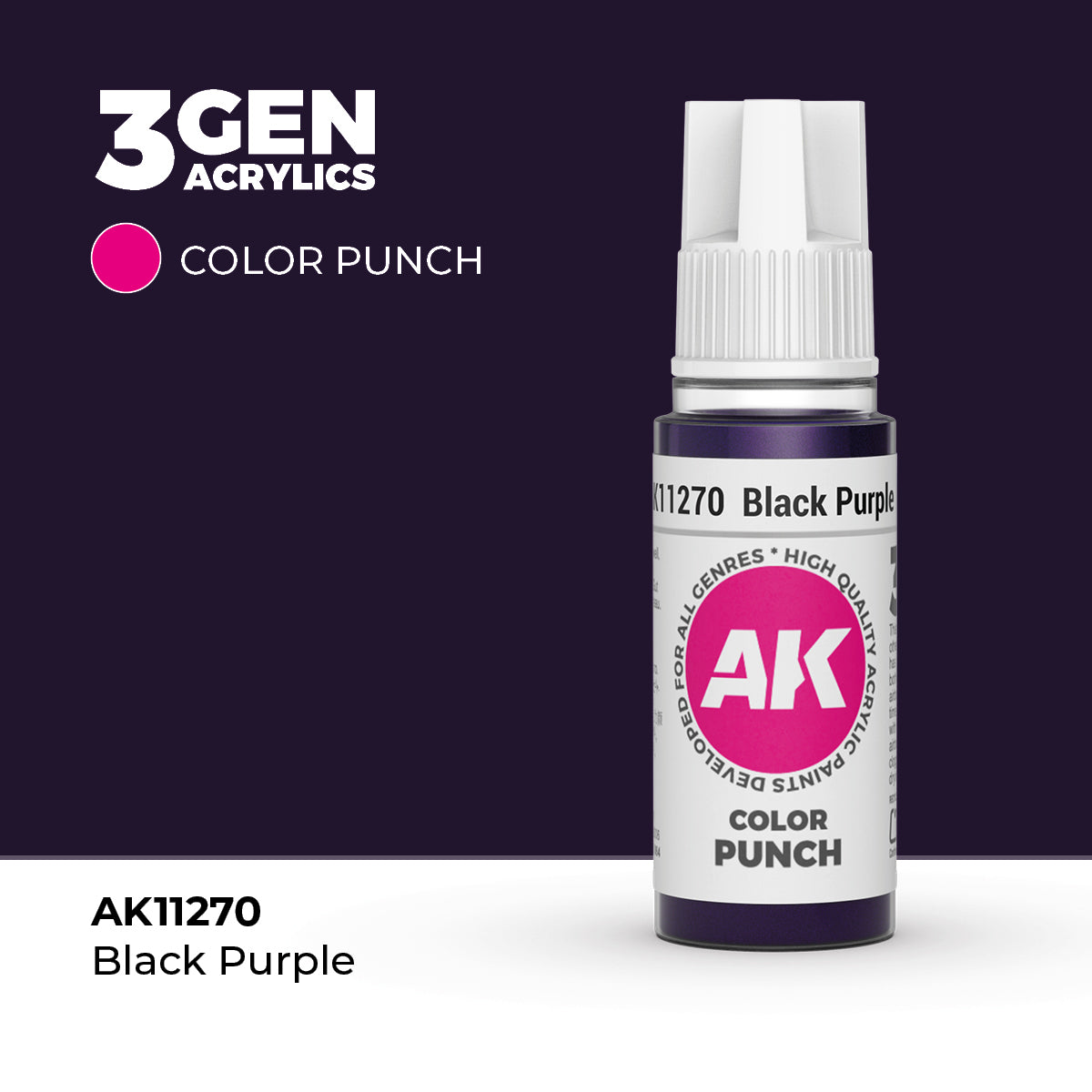 3gen - Color Punch - Black Purple - 18ml