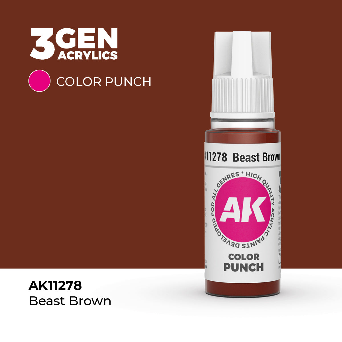 3gen - Color Punch - Beast Brown - 18ml
