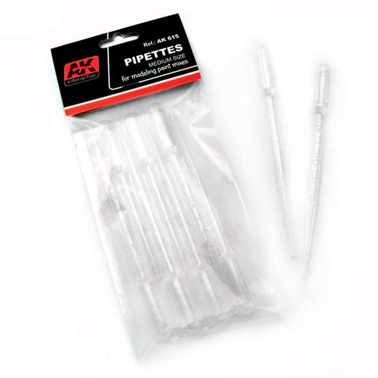Medium Pipettes - 7x