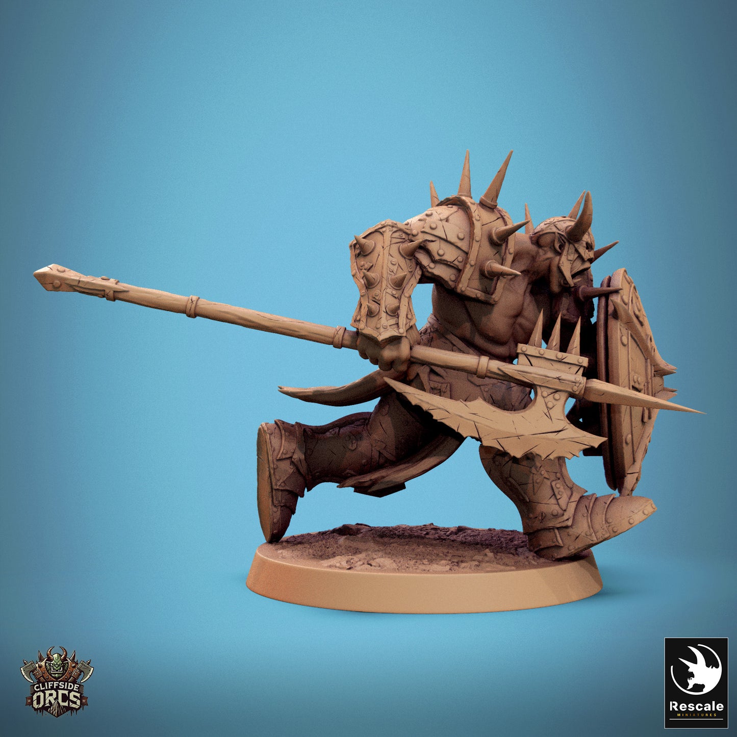 Infanterie-Ork-Speerschild – Angriff