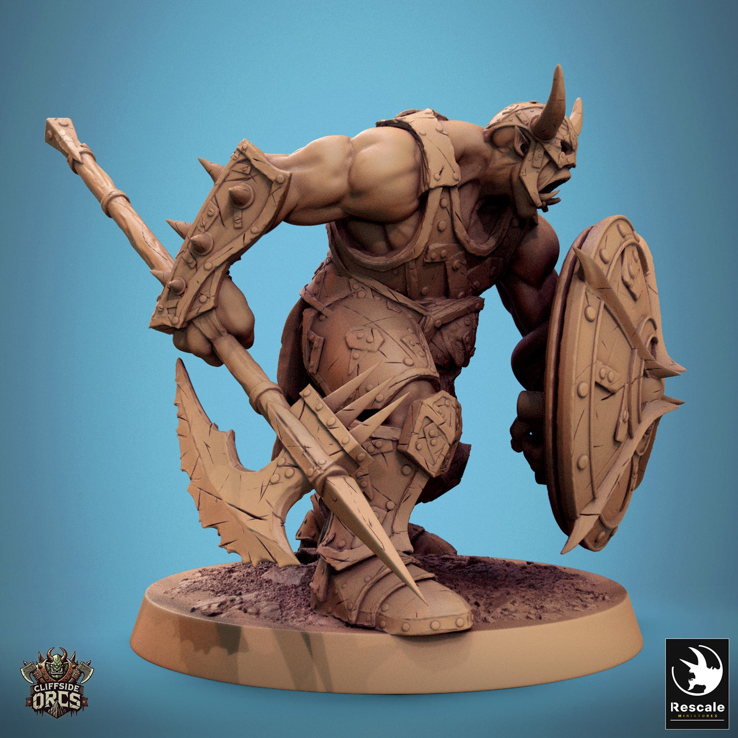 Infanterie-Ork-Speerschild - Schrei